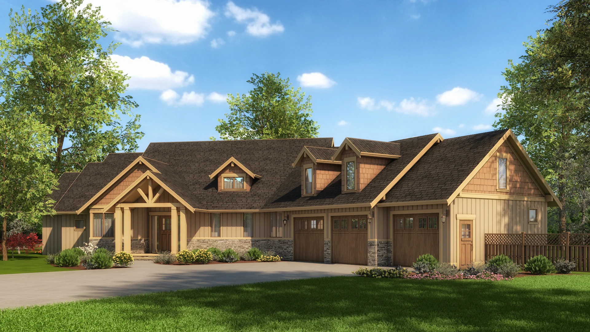 • Location: Tacoma, WA • Order: 3D Front Exterior Rendering