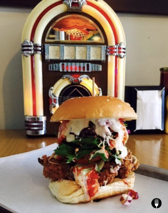 Rockin' it at Parlour Diner