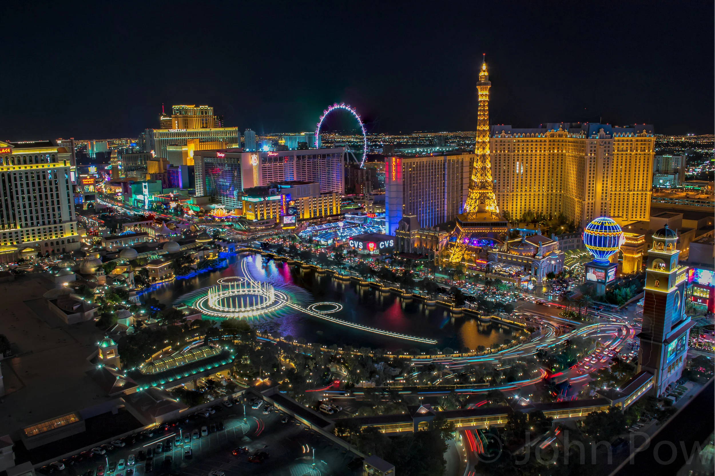 Vegas at Night - The Story Behind the Image