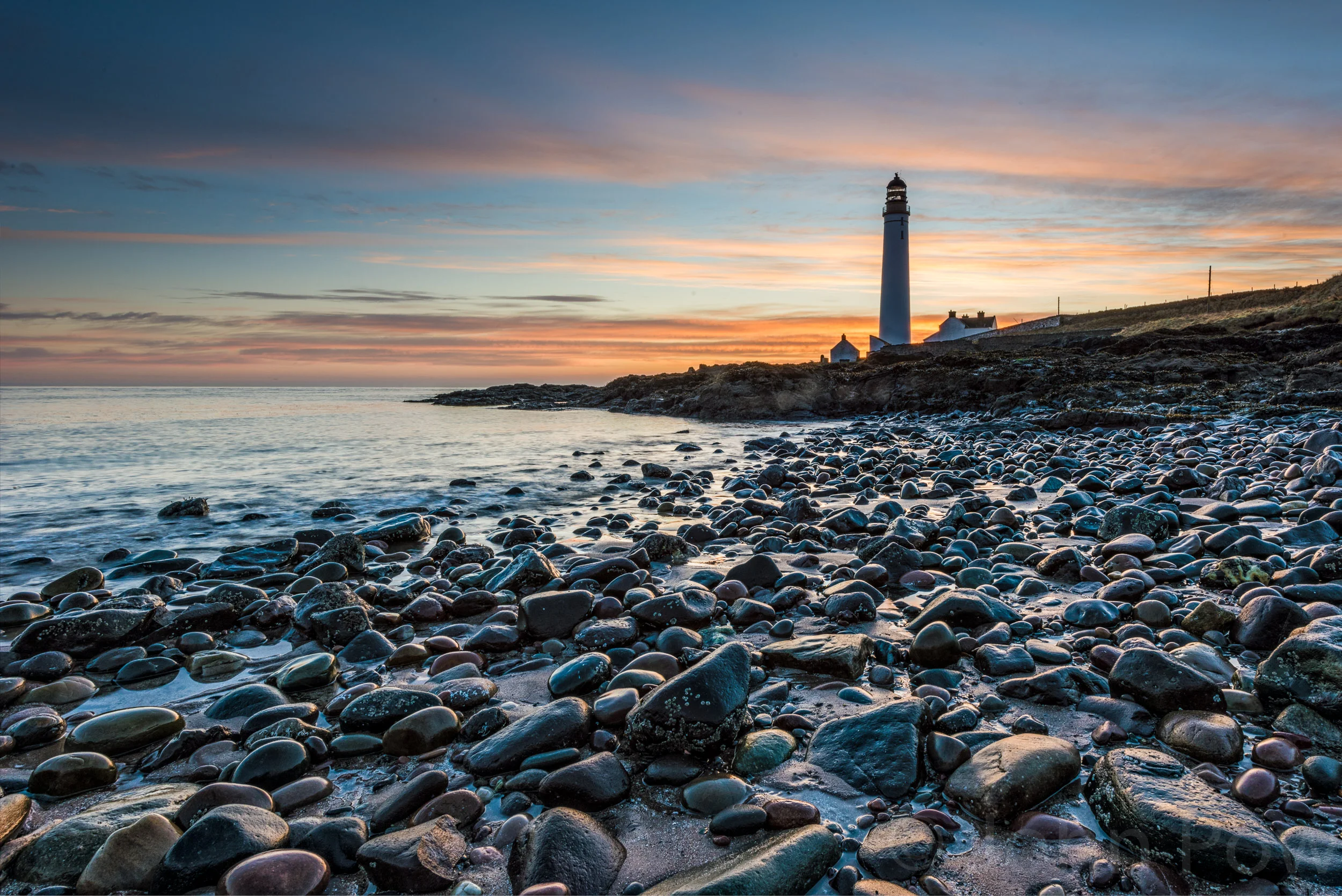 Scurdie Ness Lighthouse
