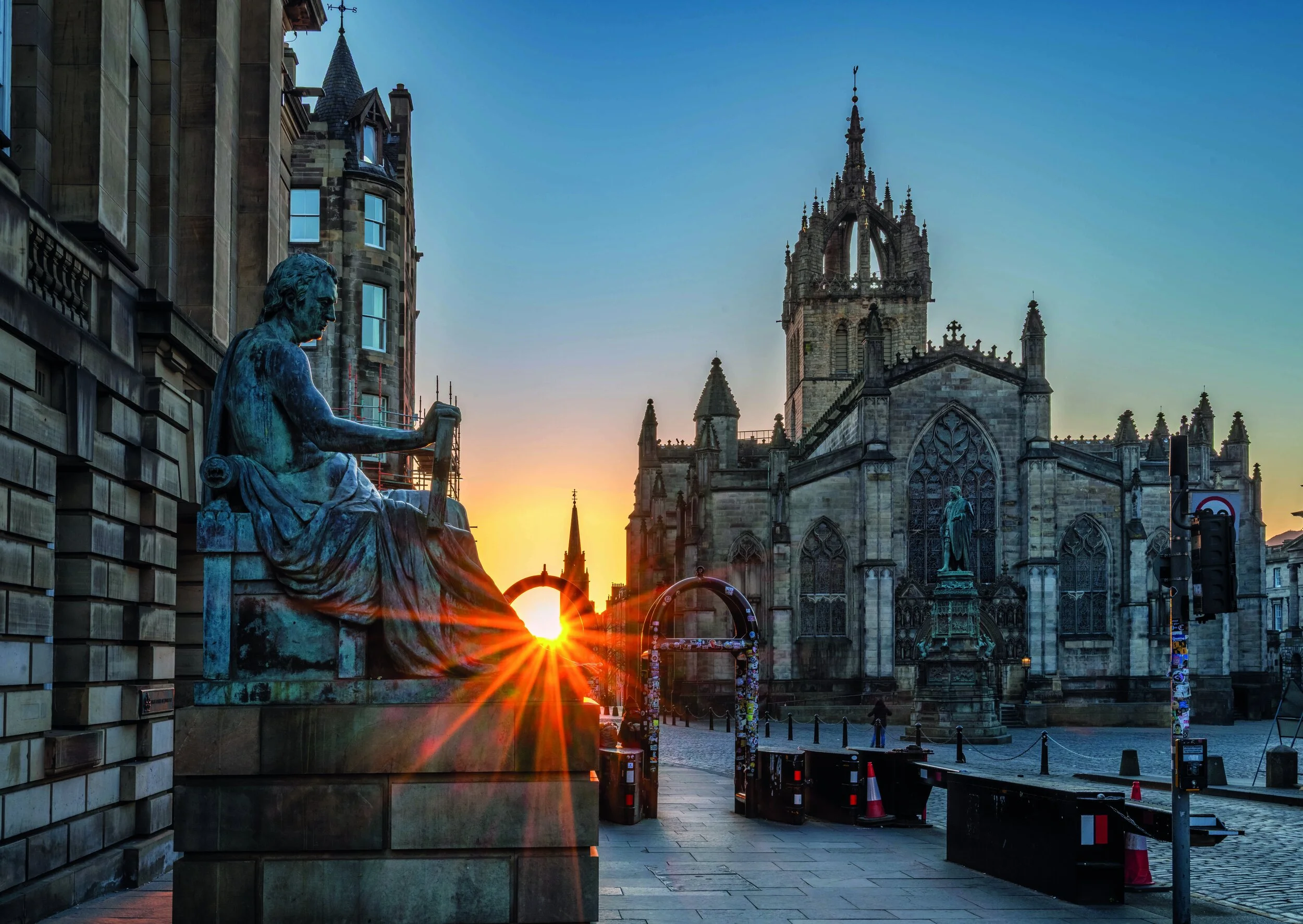 Sunrise at St Giles