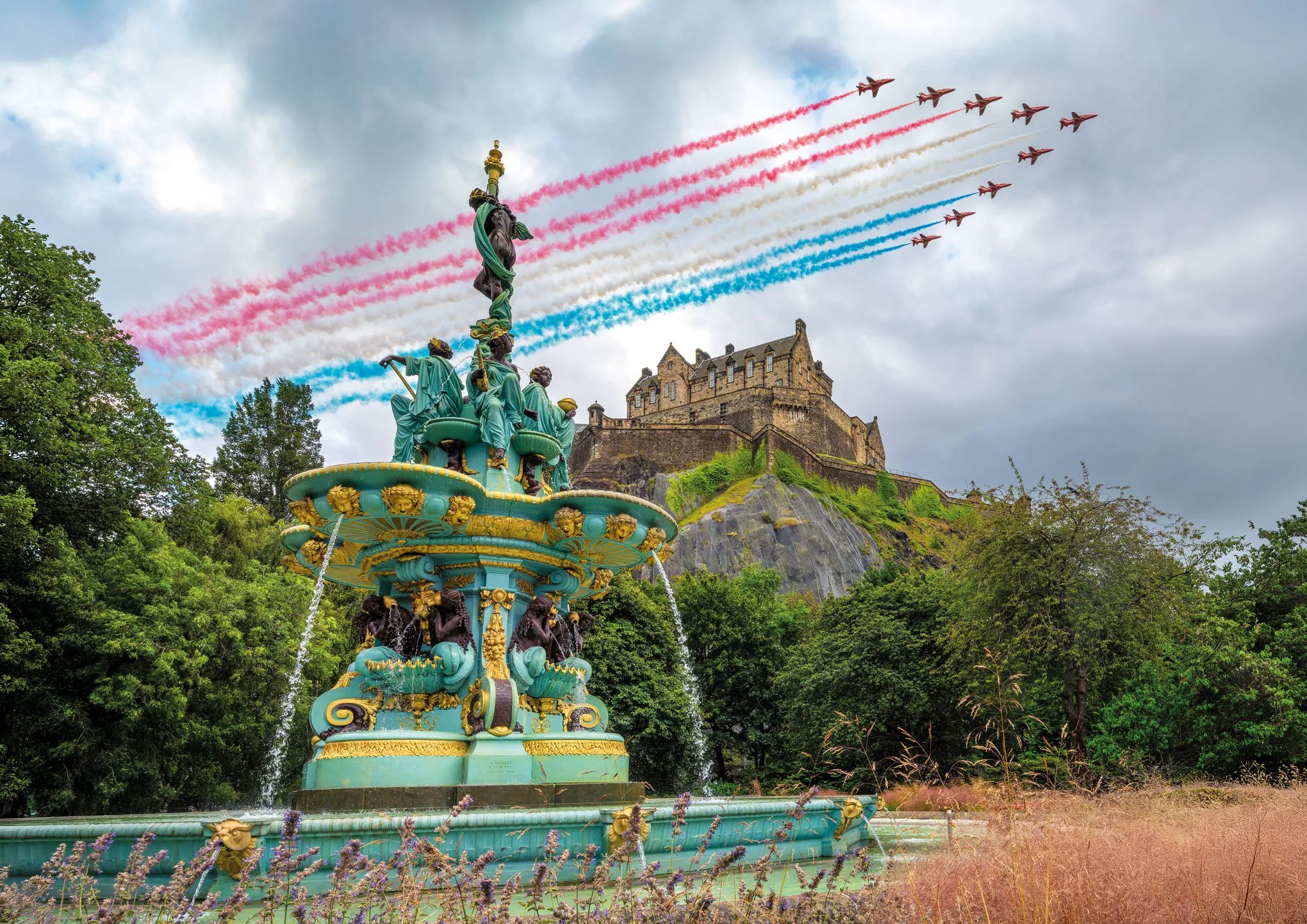 August - Ross Fountain