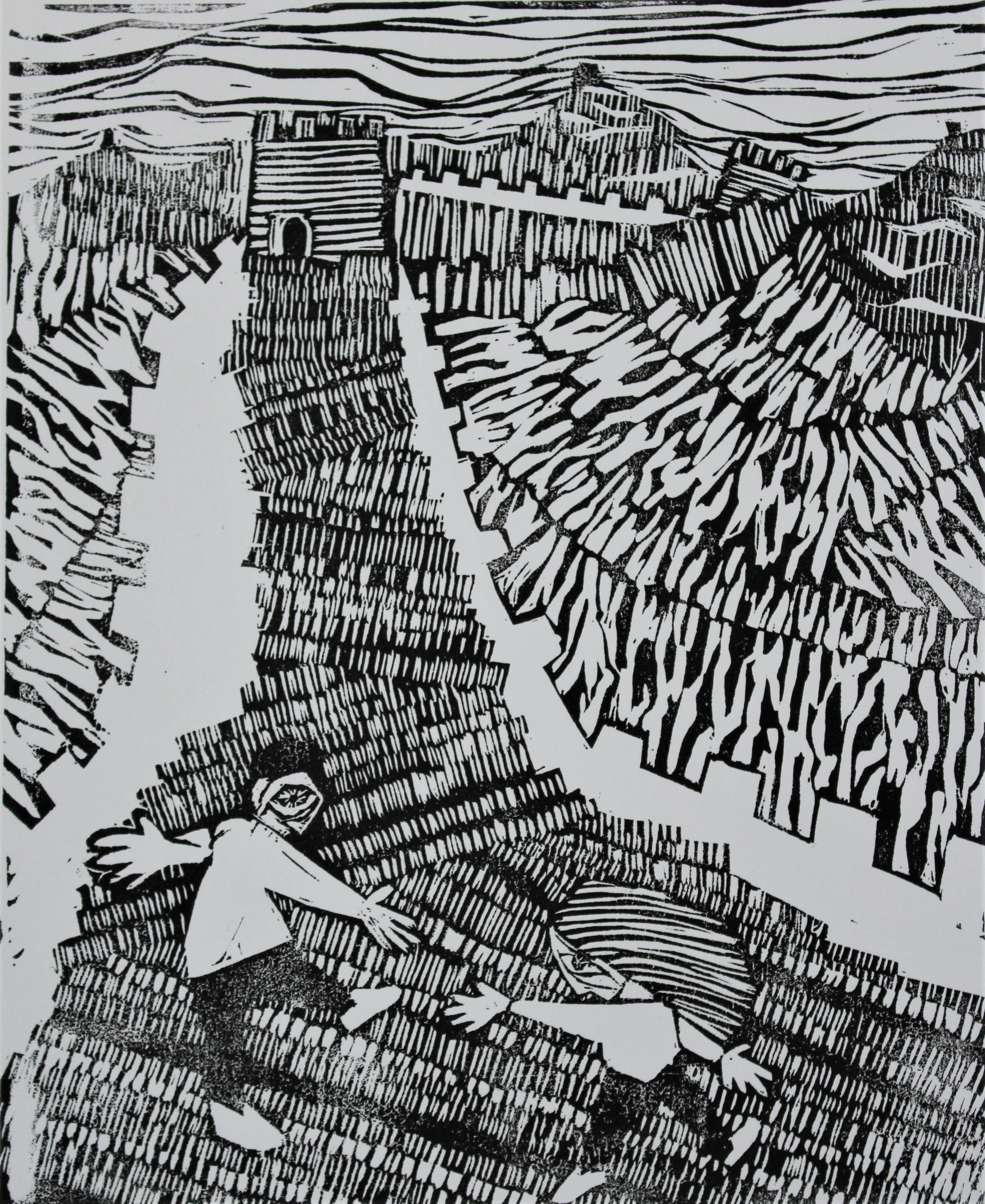 Selfportrait at Great Wall.JPG