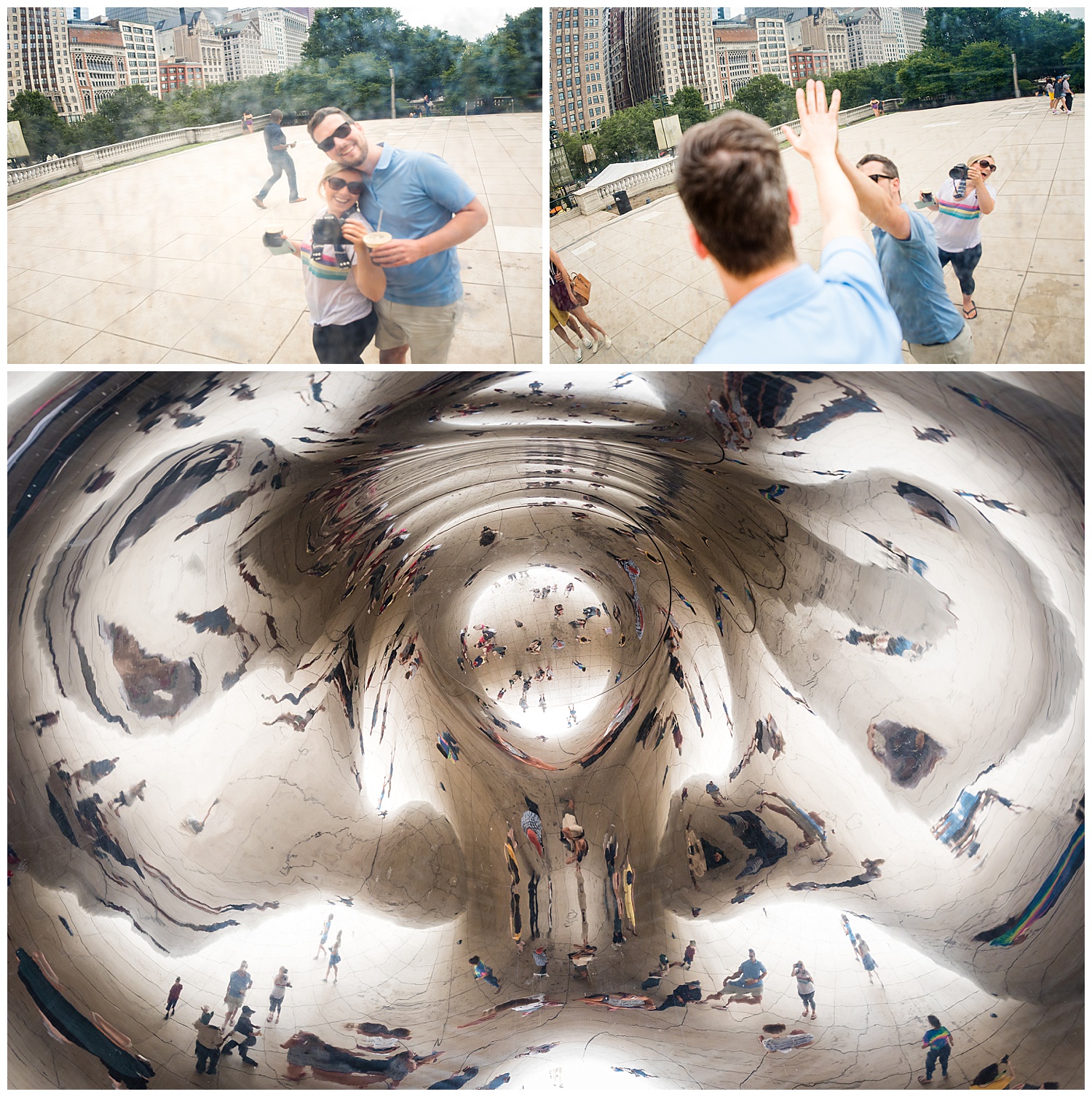 Of course we had to visit The Bean…
