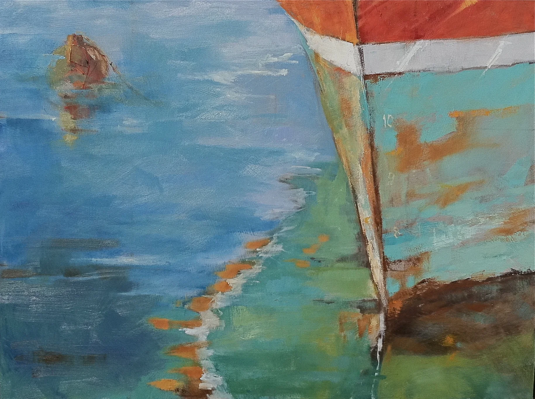 Waiting and Ready 30|40 oil on canvas