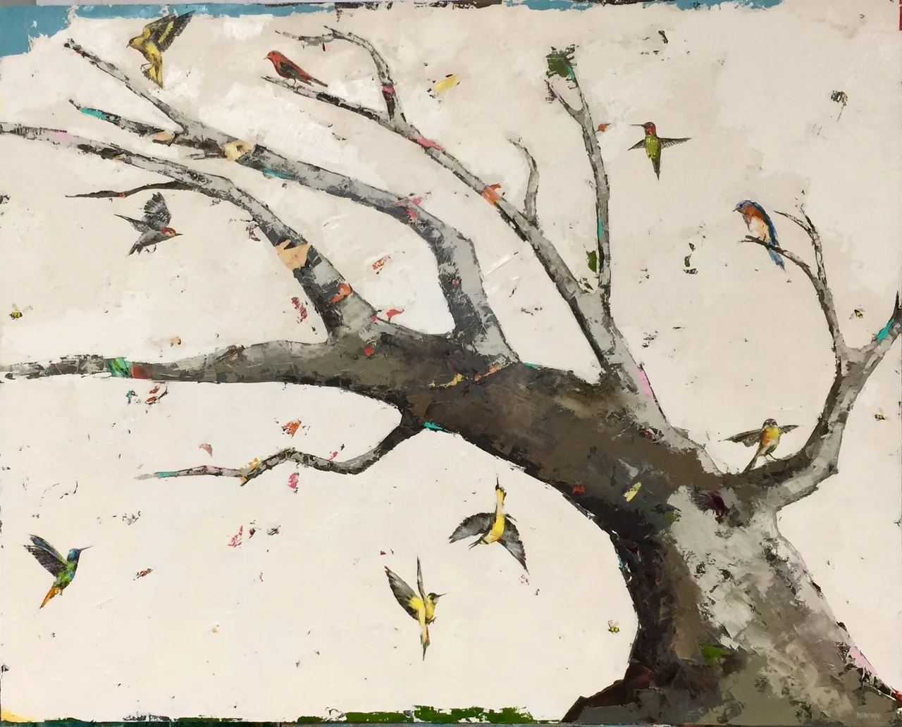  It Takes All Kinds  36|48 oil on panel  SOLD 