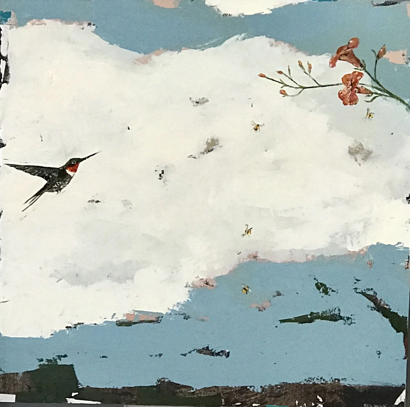 Found Feast 24|24 oil on panel SOLD