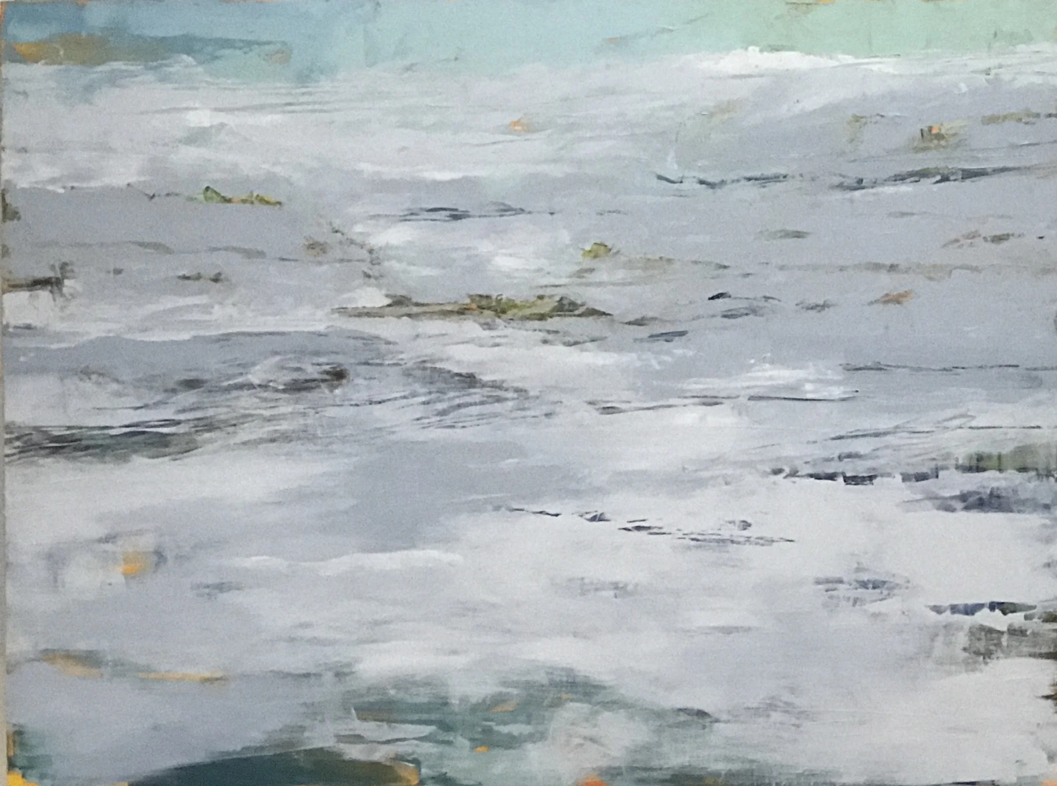 Rocks and Rivers 36|48 oil on panel