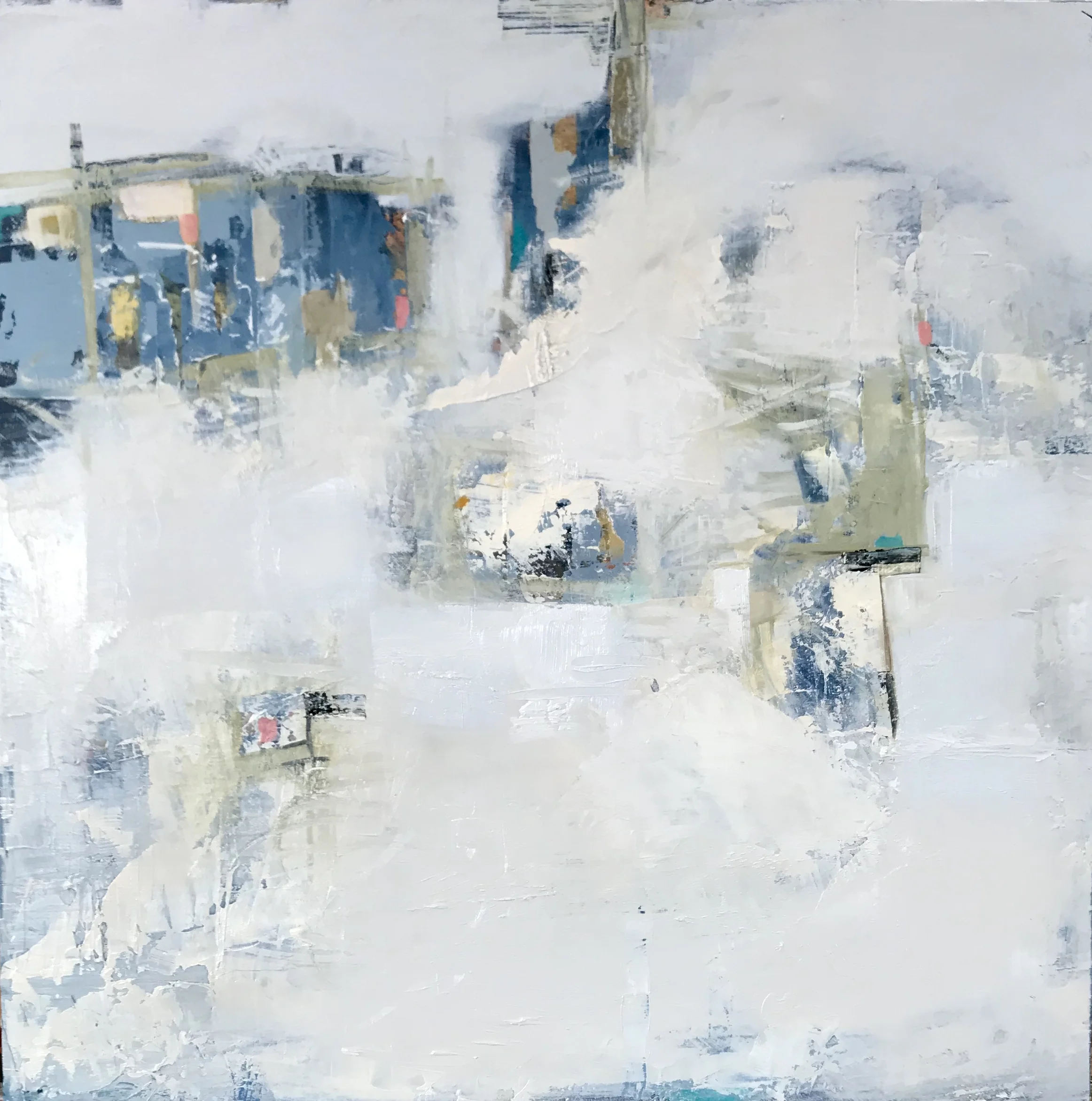 Construction Of A Dream 24|24 oil on panel