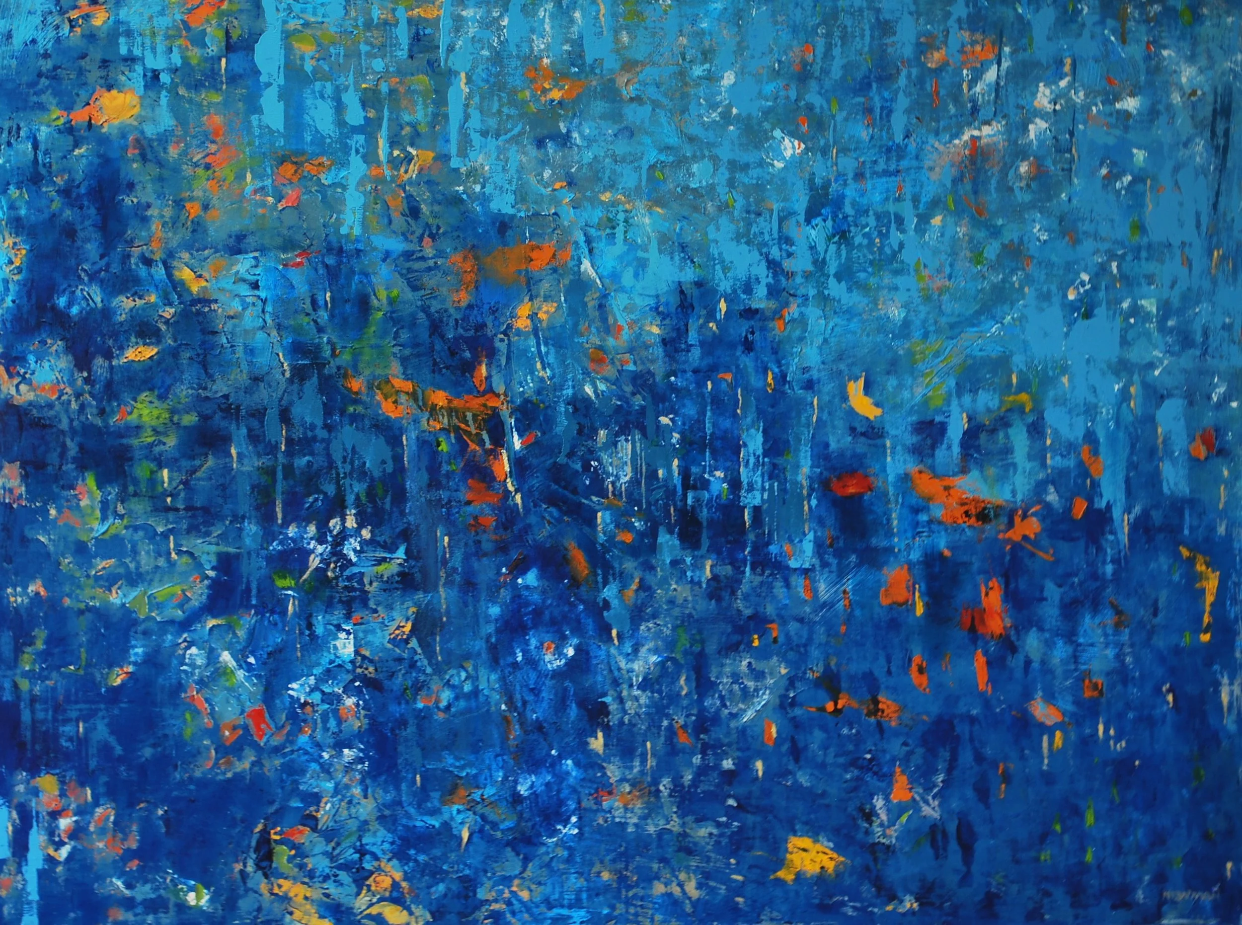 What Do You See? 36|48 oil on panel SOLD