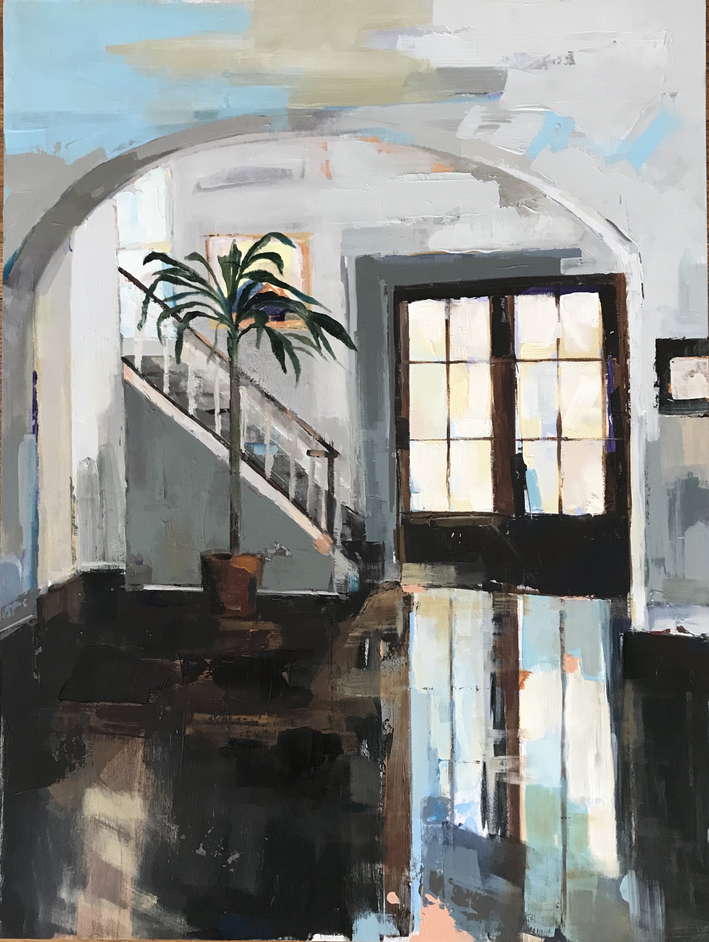  When The Light Visits Us  24|18 oil on panel 