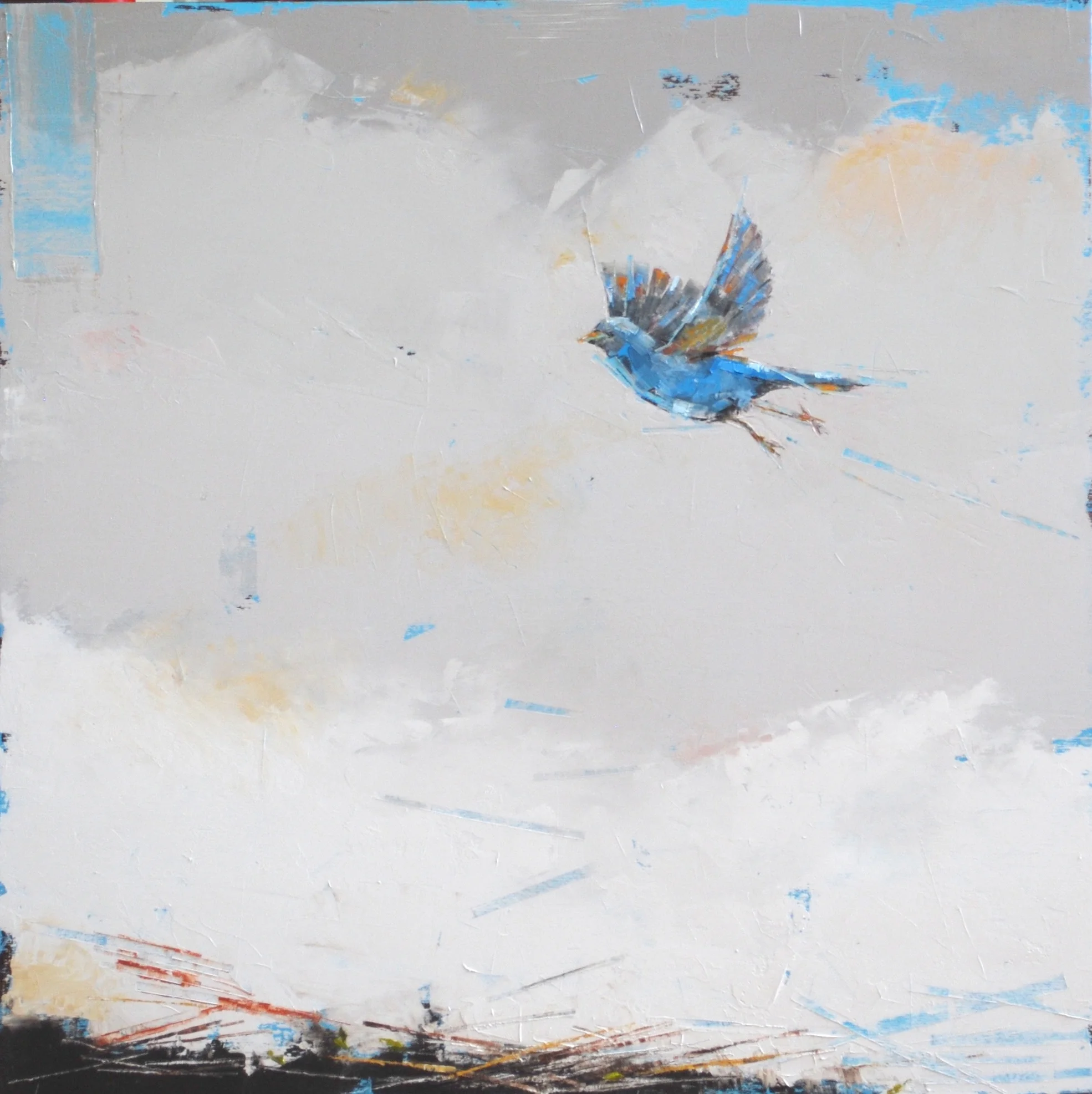 First Flight 24|24 oil on panel SOLD