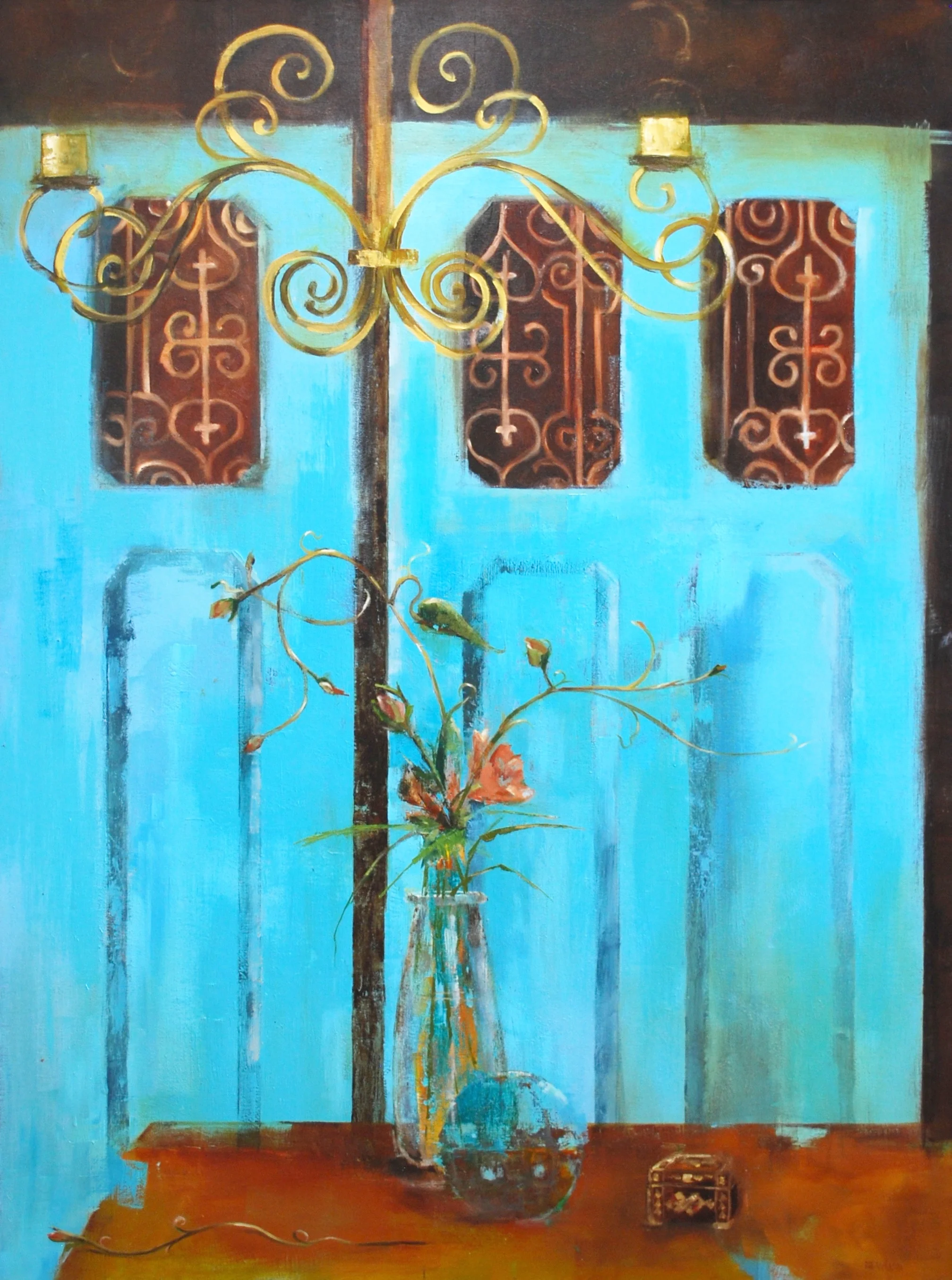 Love Waits 48|36 oil on panel