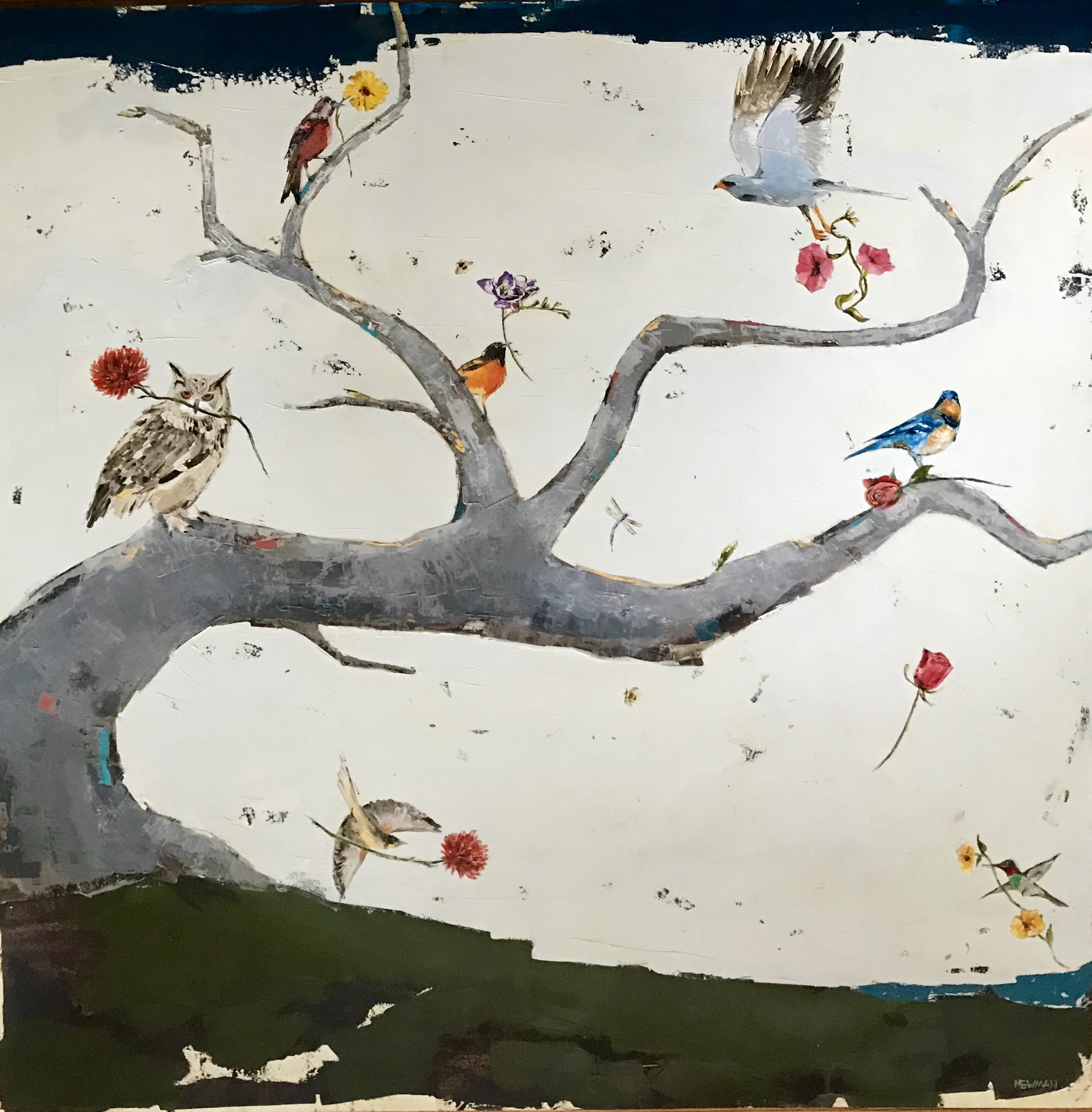  We All Have Gifts to Bring  40|40 oil on panel  SOLD 