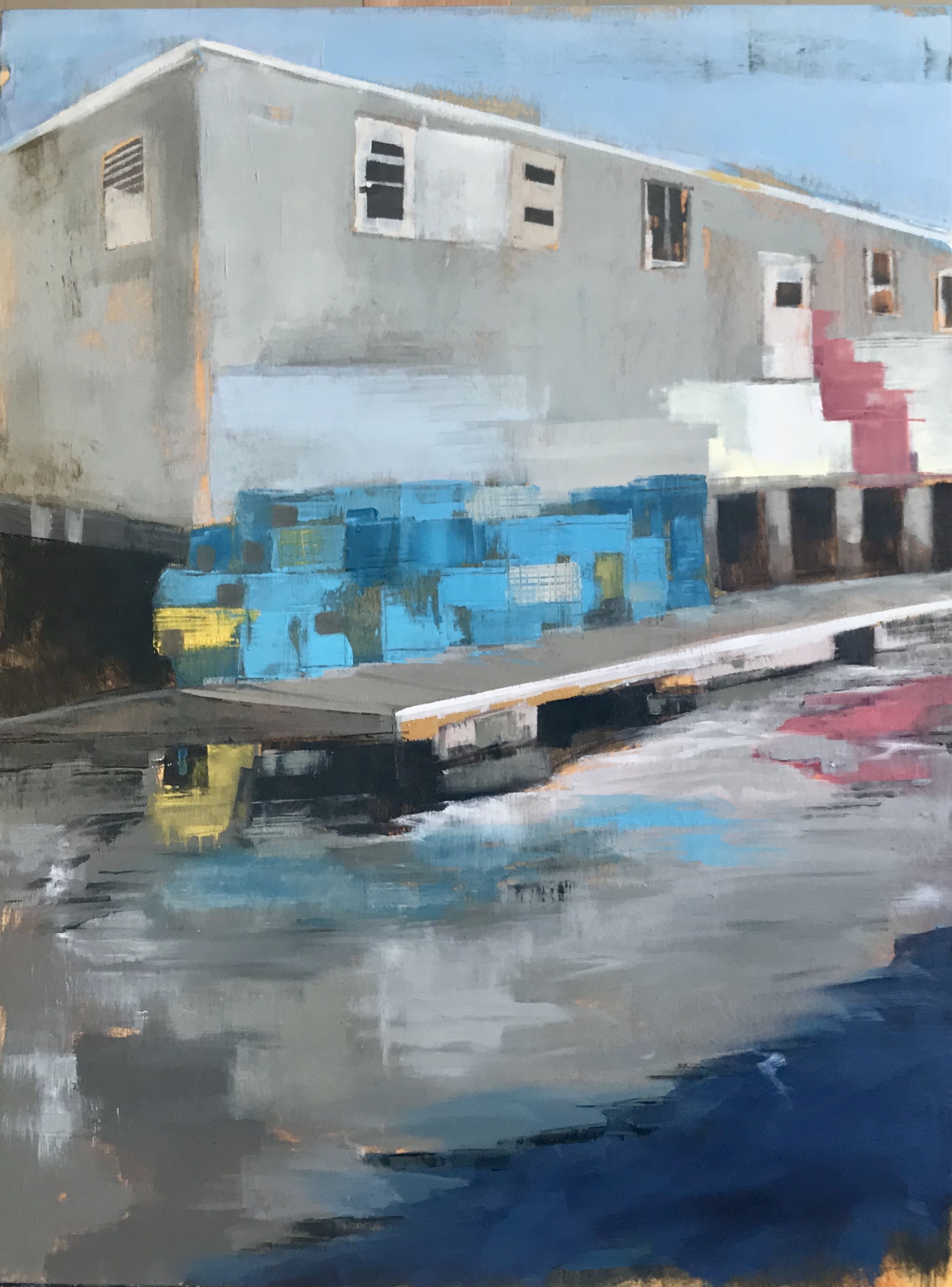 The Traps (study) 14|12 oil on panel