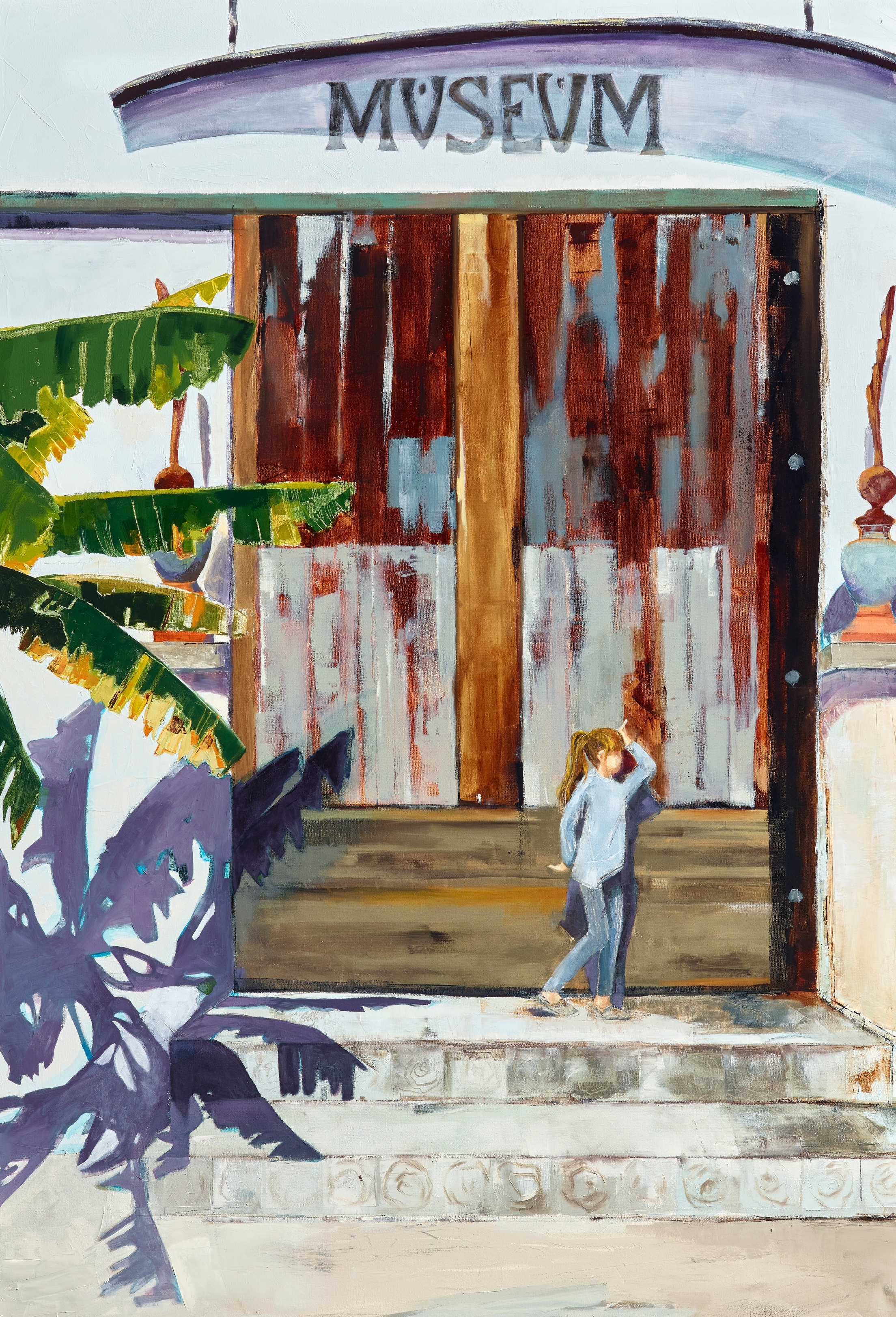 Walk Like An Egyptian 60|40 oil on canvas