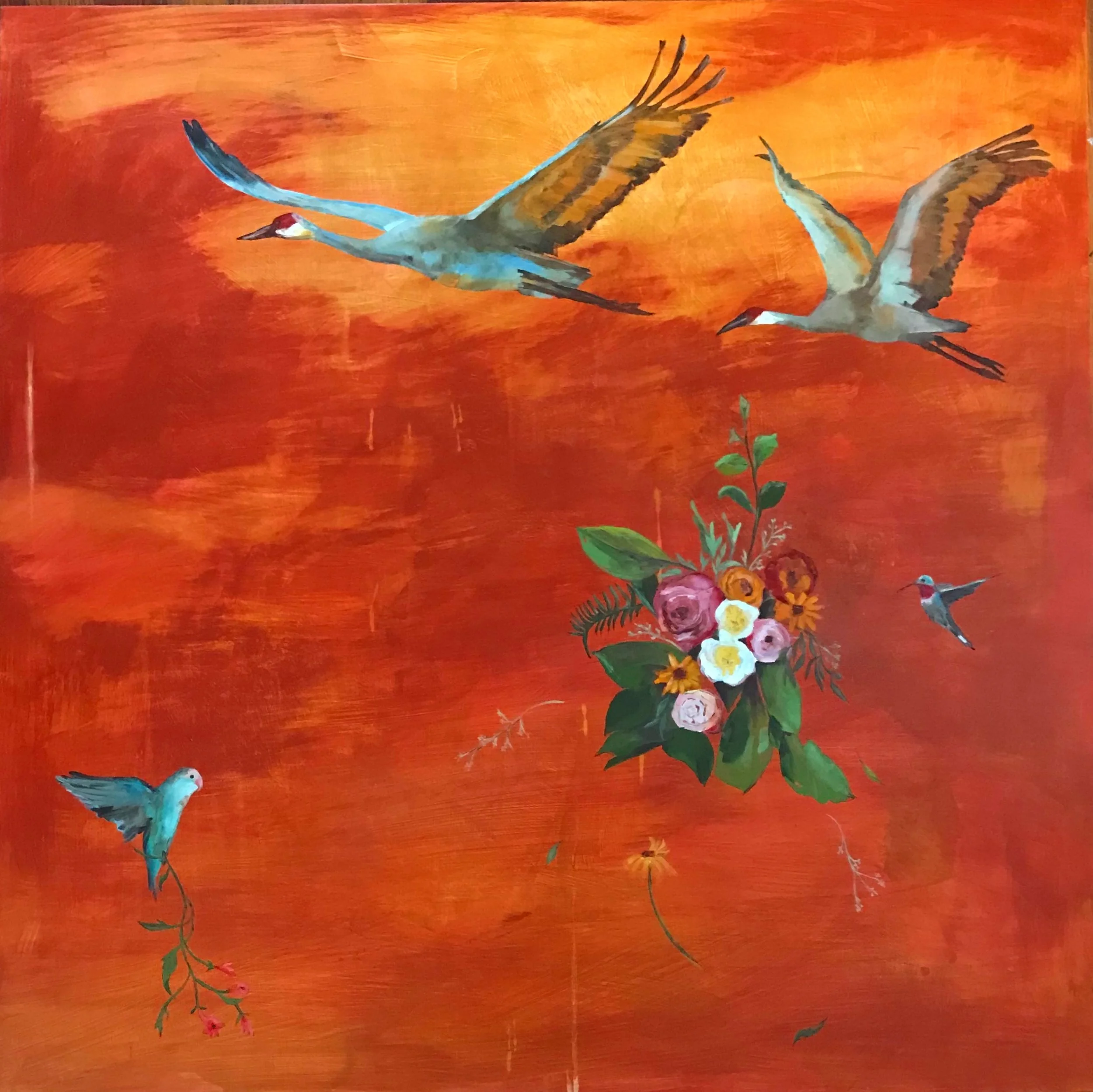For No Reason 40|40 oil on panel