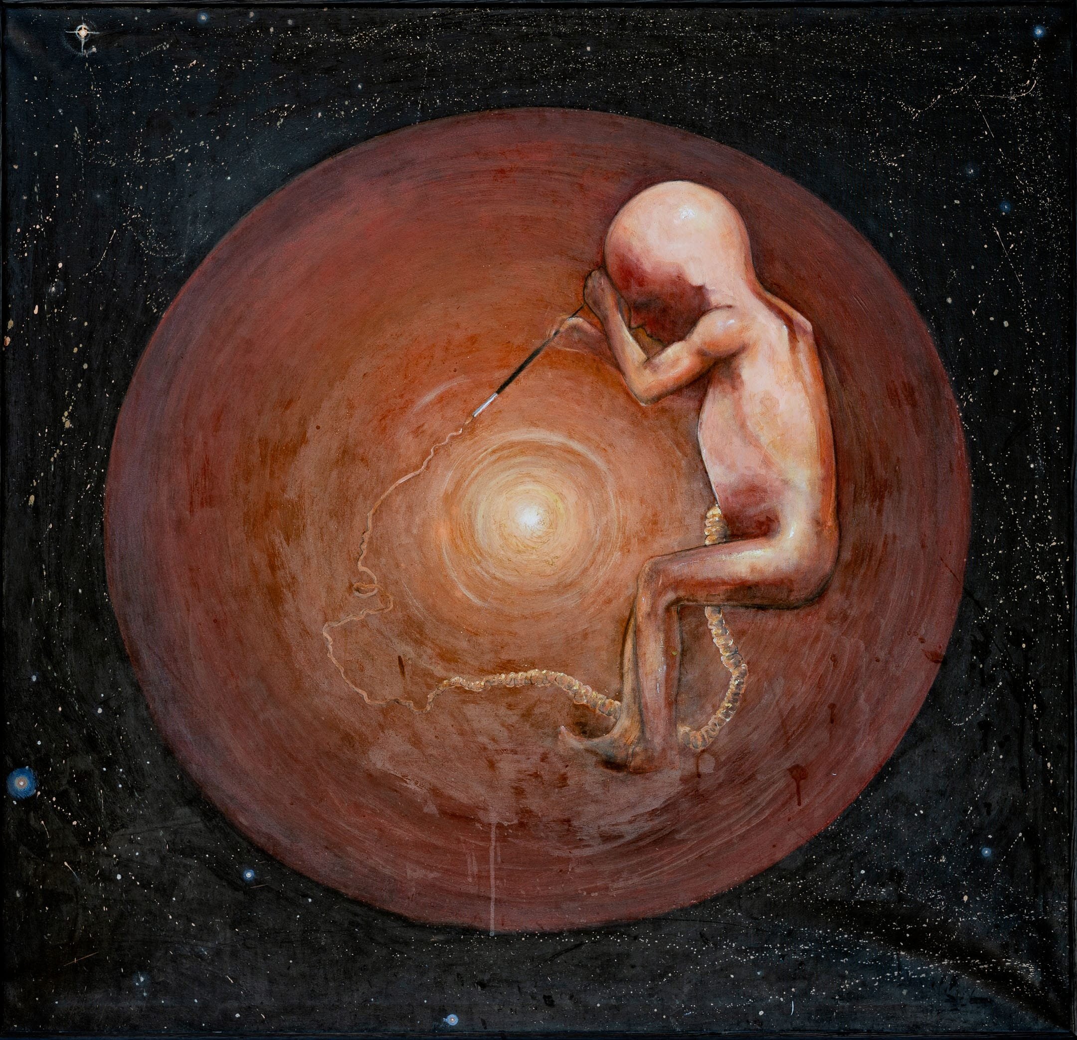 The Creator - Self portrait as an embryo, 2000