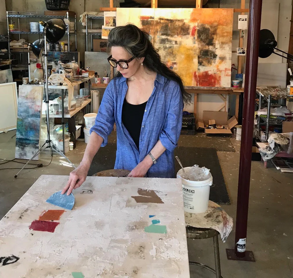 Tamar Kander in her divine studio. Photo by Jamas Brooke
