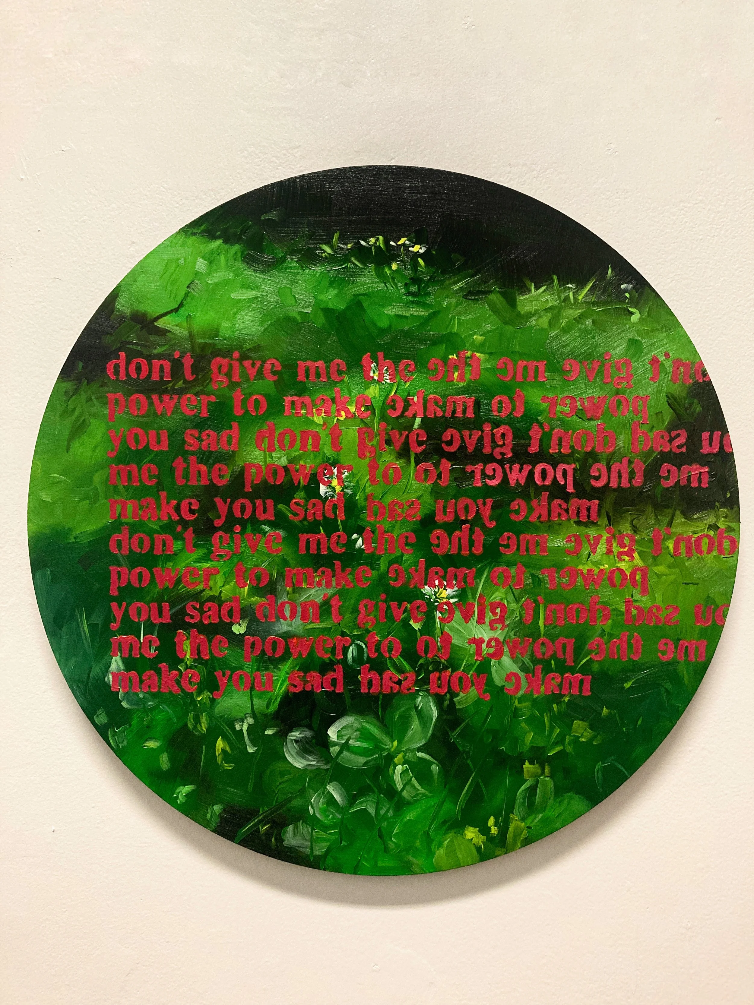 Interpersonal_I_20inchdiameter_OilOnWoodPanel_2021.JPG