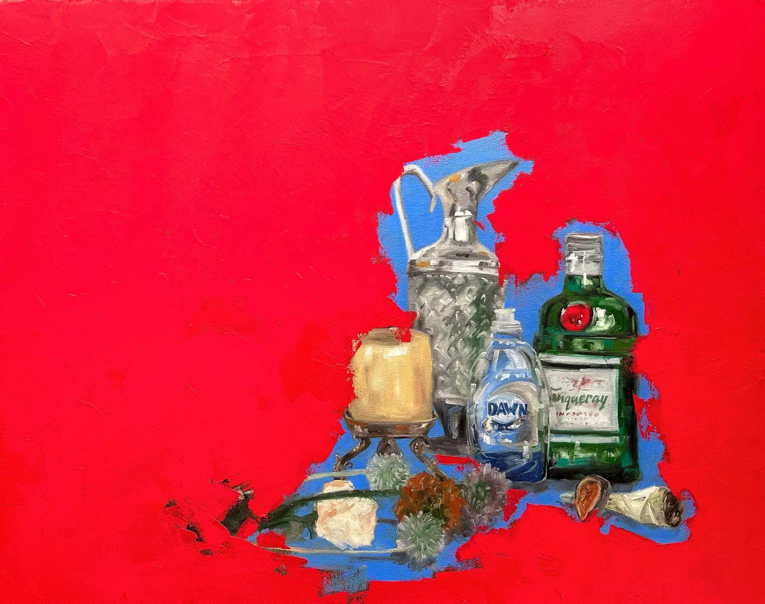 StillLifeWithTanquerayAndDawn_30x24_OilonCanvas_2023.JPG