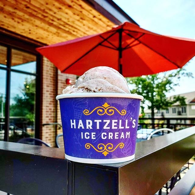 Get your Hartzell's Ice Cream fix at: 
@fetakitchen @pizzax @averspizza