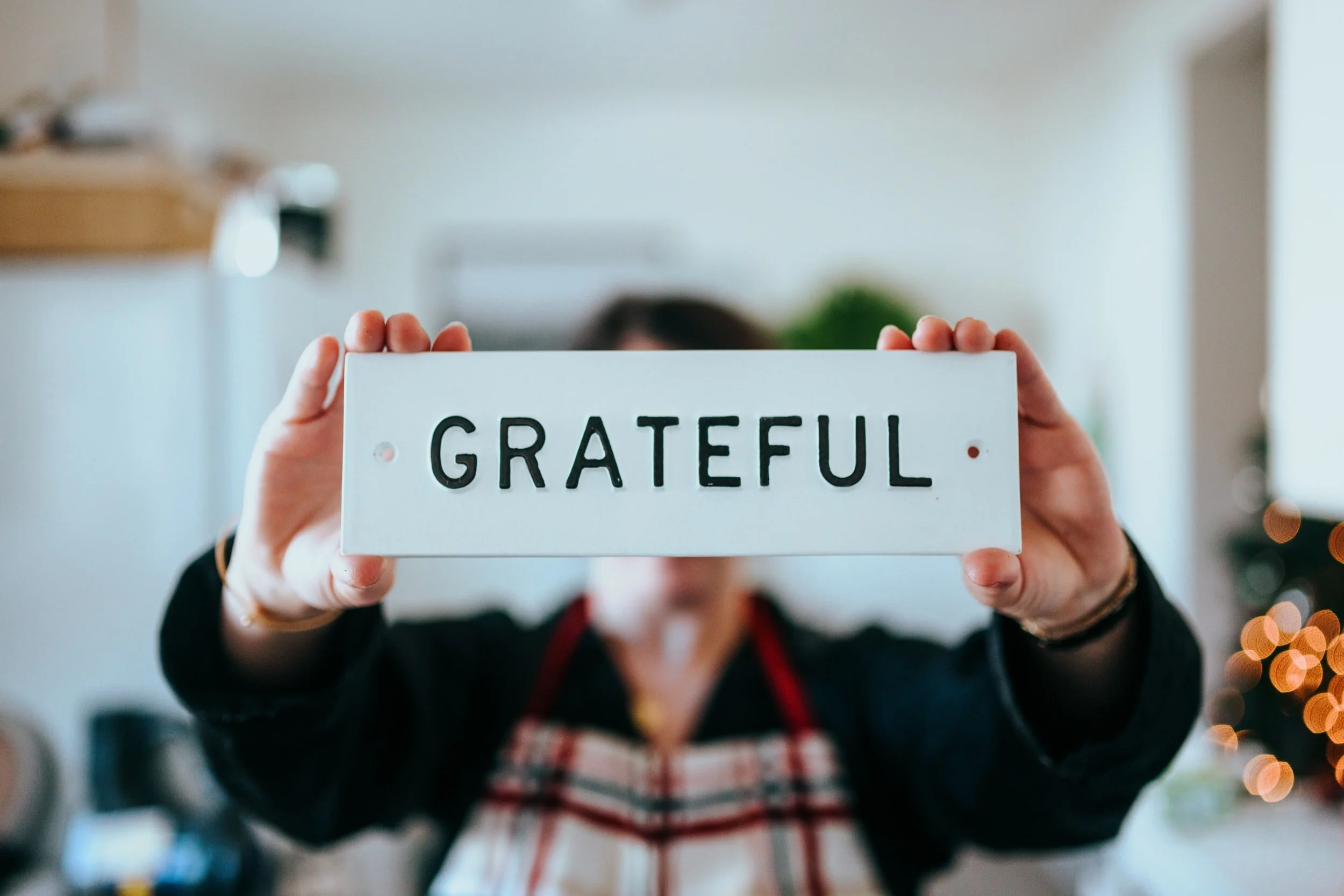 A NOTE OF GRATITUDE