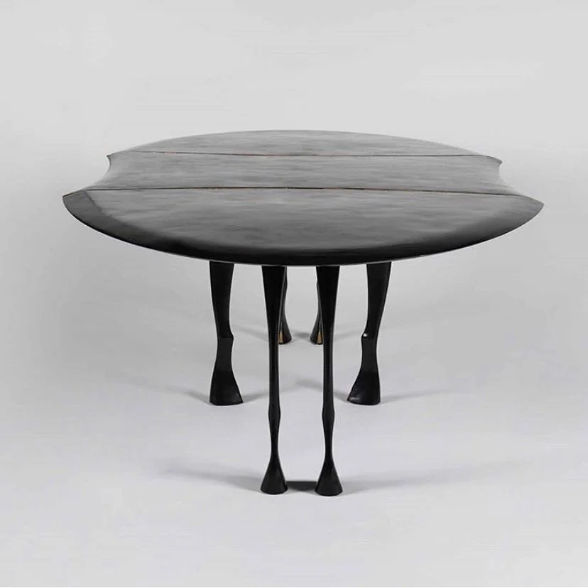 Pelide table 
by Achille Salvagni
Cast bronze and gold
2018
.
.
.
@achillesalvagniatelier #castbronze #table #collectibles #design #livingwithart