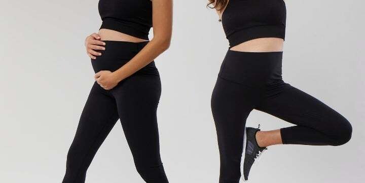 Harper's Bazaar Maternity Workout Clothes