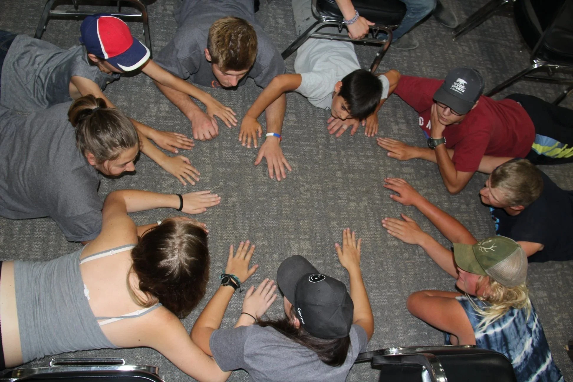 playing games in the church