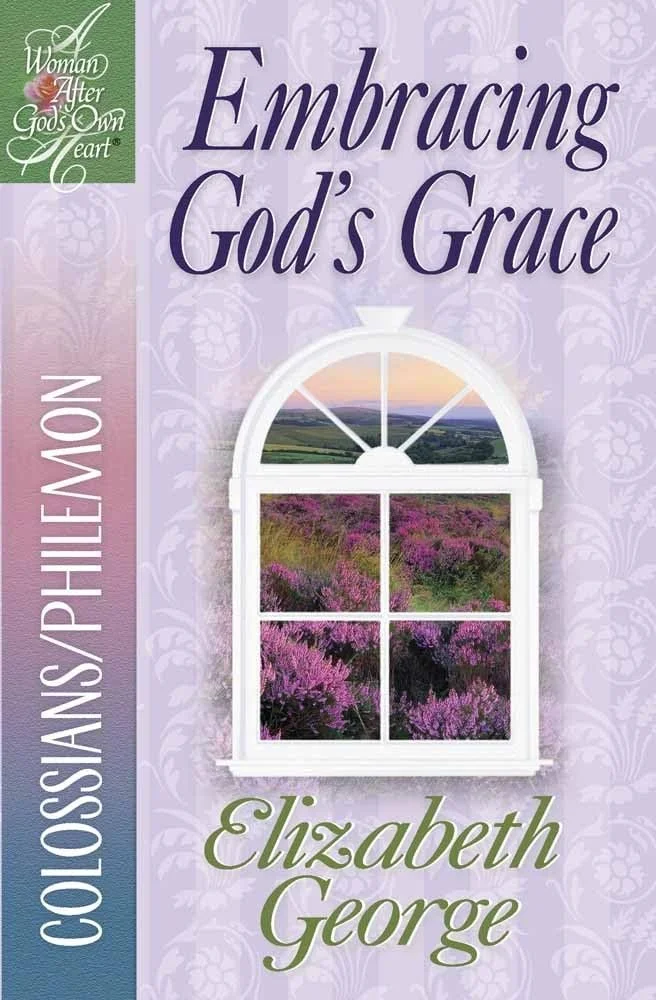cover of bible study book titles Embracing God's grace.