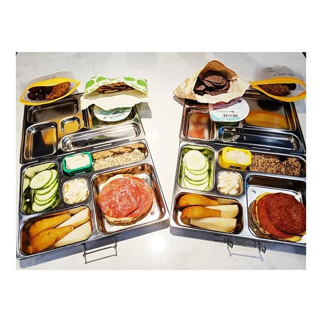 Let's talk school lunches. Does anyone else stress about this? I find I put so much pressure on myself to make it &quot;perfect&quot;, and am working on letting go of that. ⠀⠀⠀⠀⠀⠀⠀⠀⠀
Anyway, I thought I would share some of the lunches I make with you