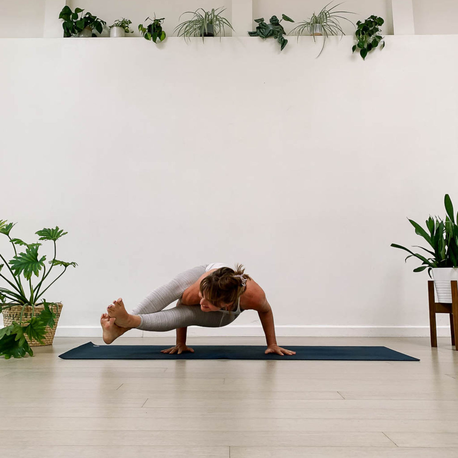 Astha Yoga - CHATURANGA DANDASANA/ FOUR LIMBED STAFF POSE