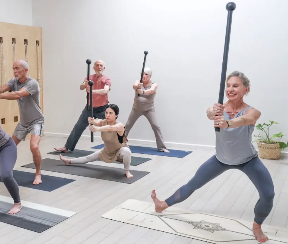 Steel Mace Vinyasa Pop-Up Class with Suzanne Zuber - FREE!