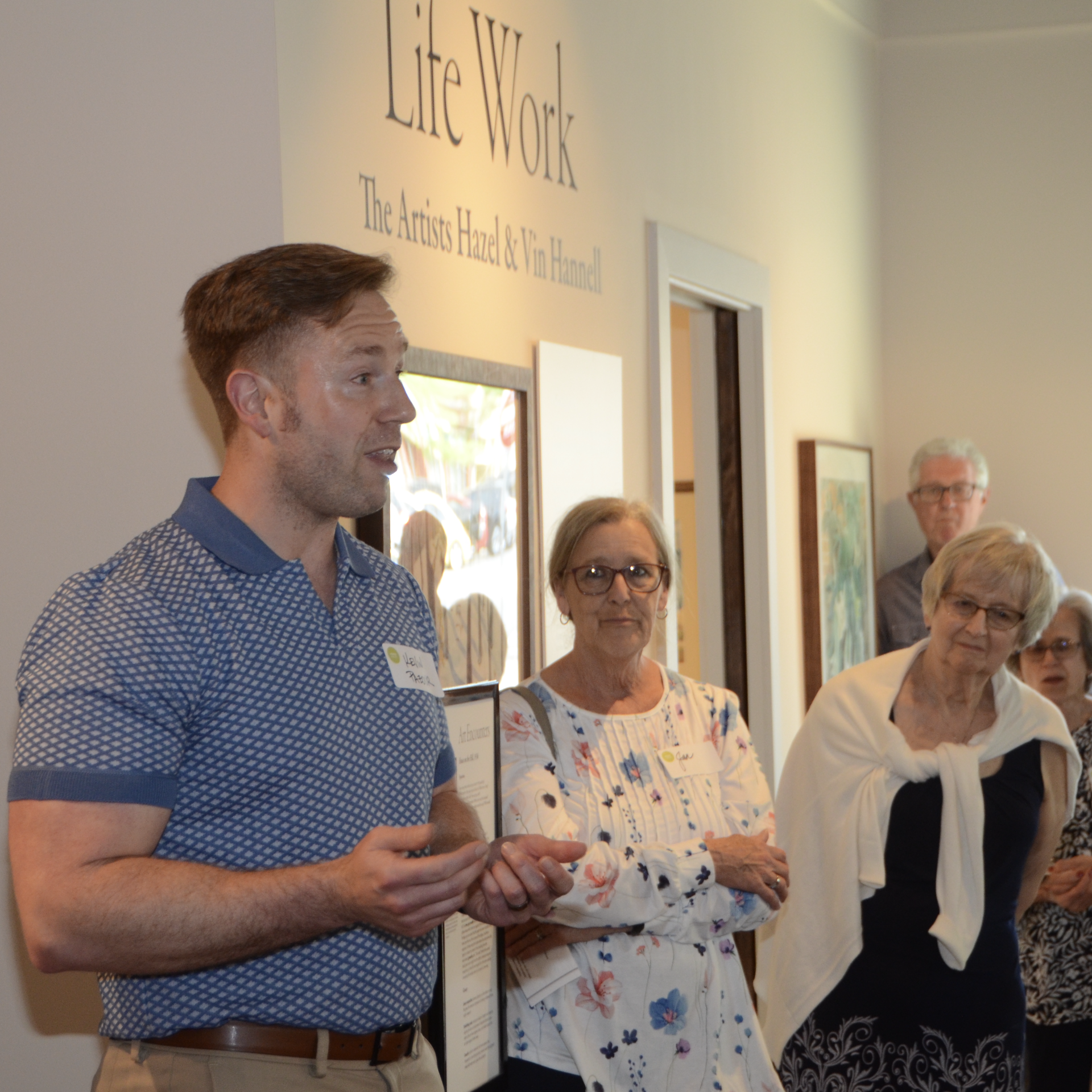 V.I.P. Reception for "From a Bailly Point of View"