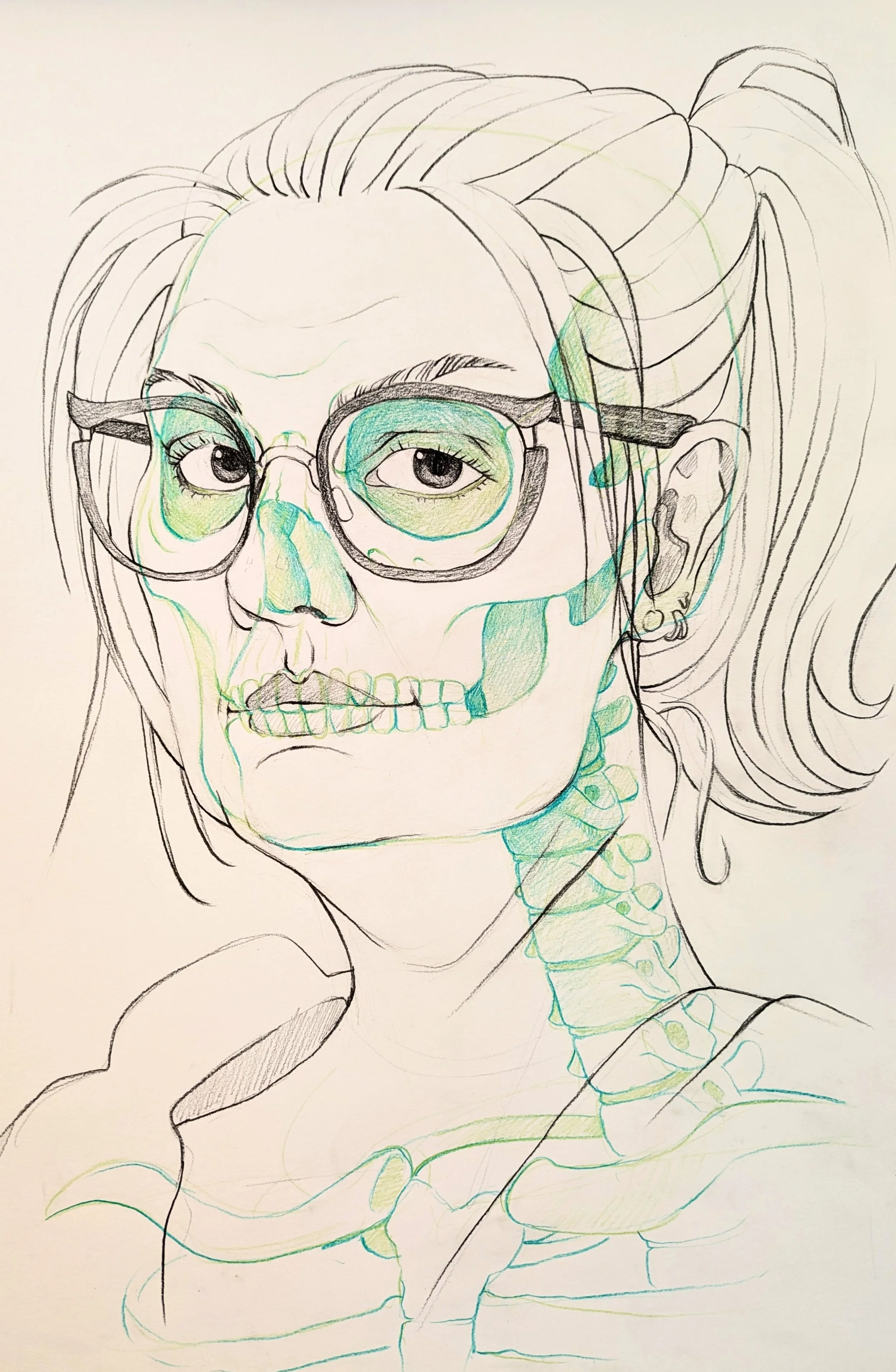 Transparent Self-Portrait