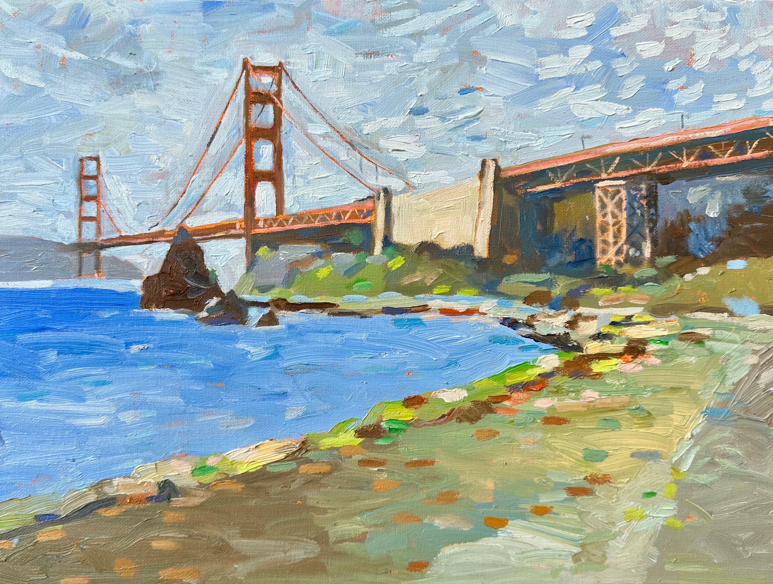 Golden Gate Bridge from Cavello