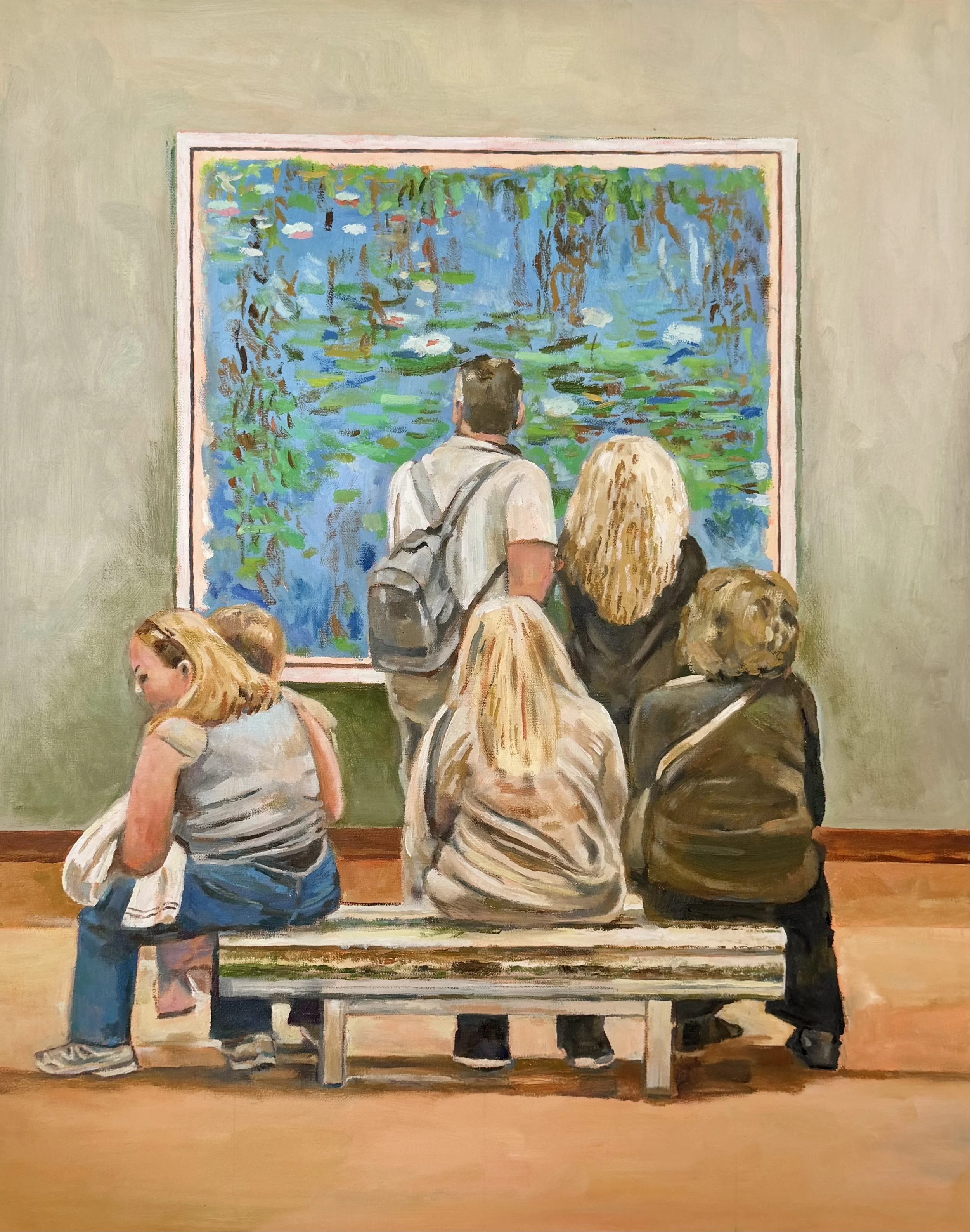 Monet-Nympheus Bleus