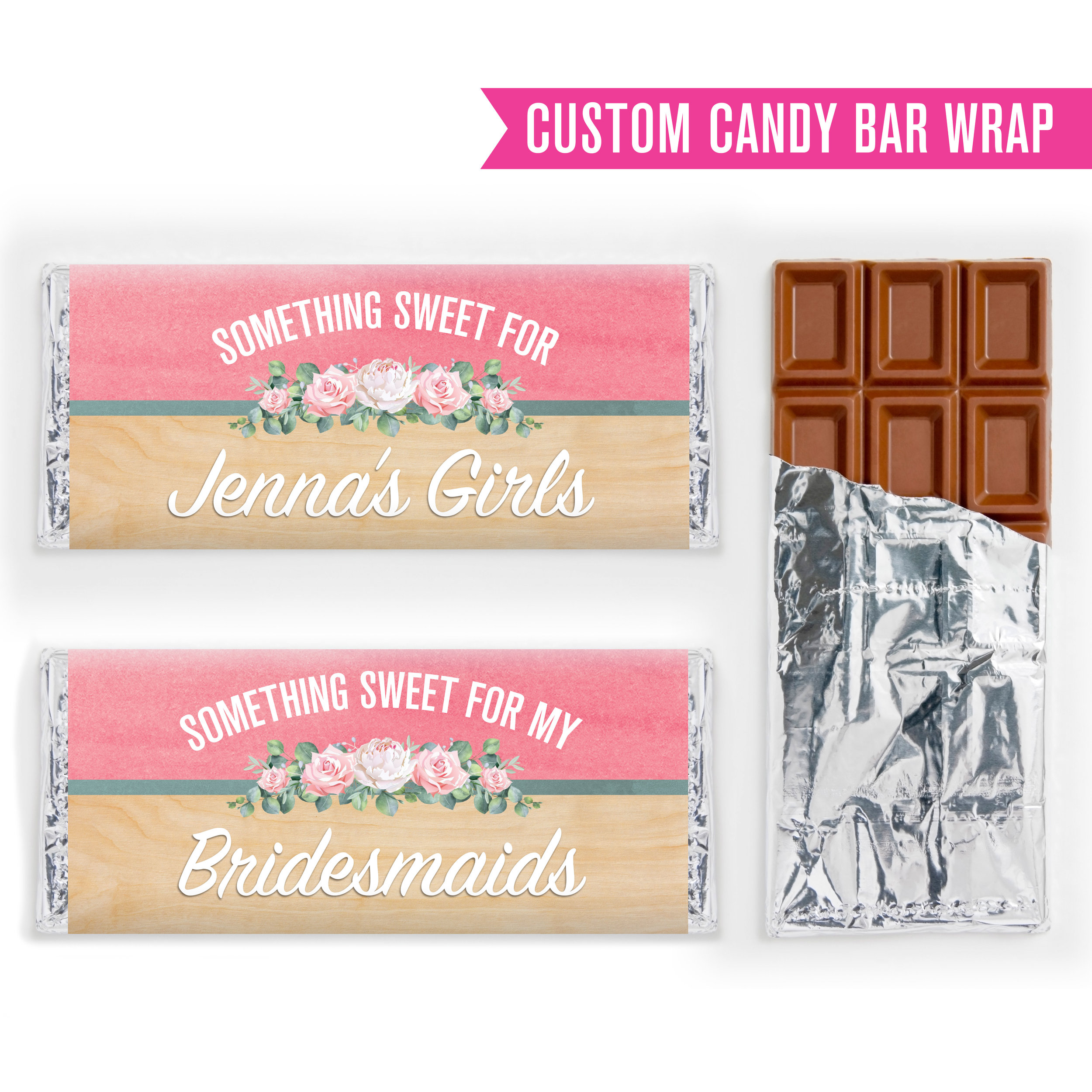 Custom Candy Bar Wraps