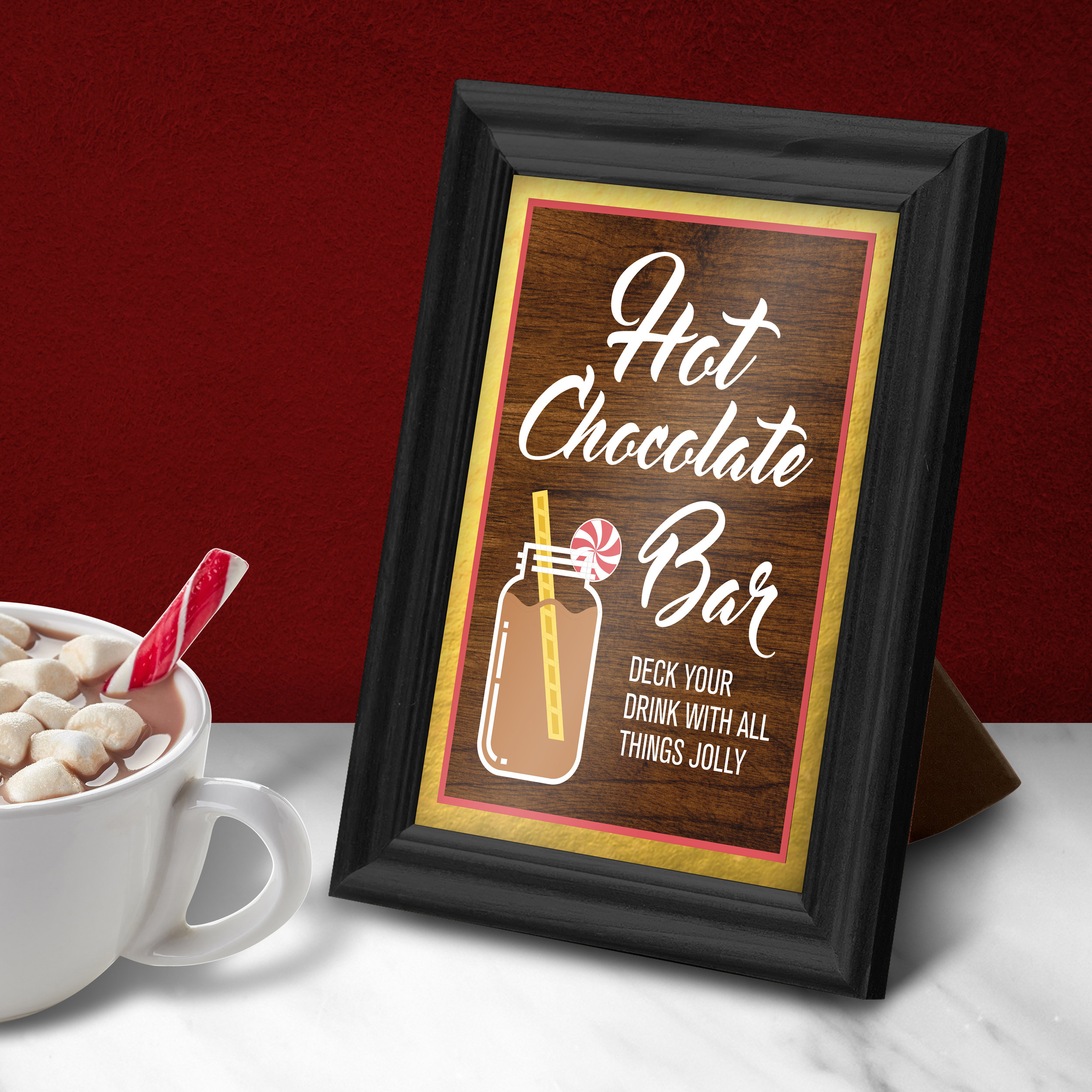 Hot Cocoa Bar Sign