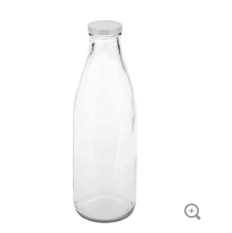 Glass Milk Bottles