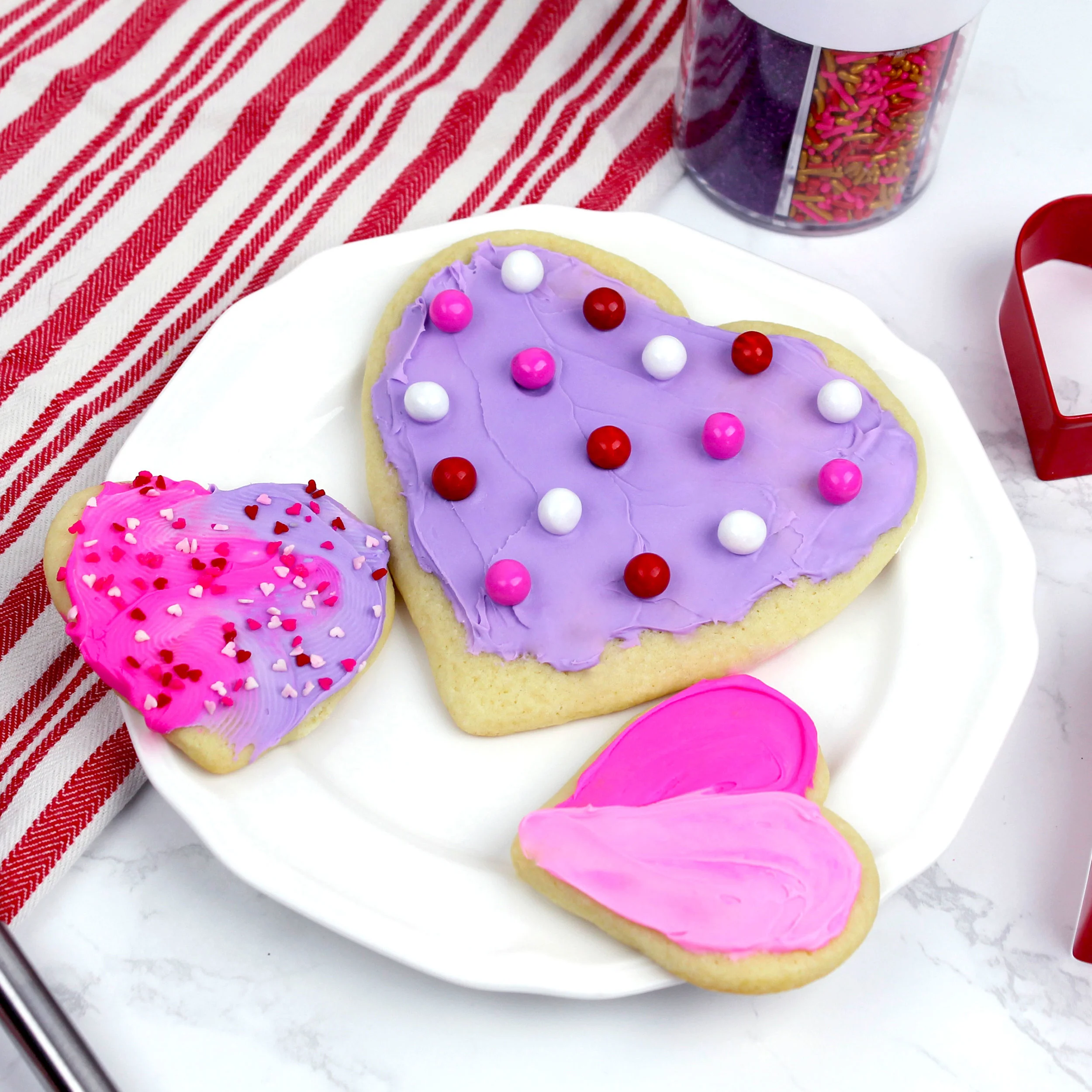 Valentine Sugar Cookies