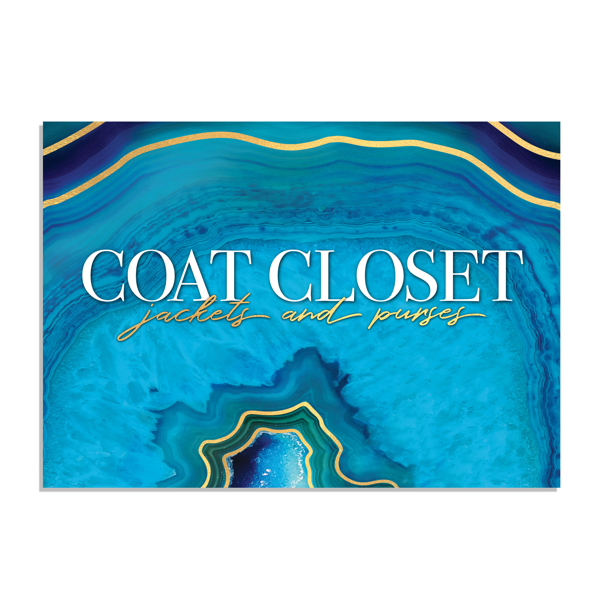Coat Closet Sign
