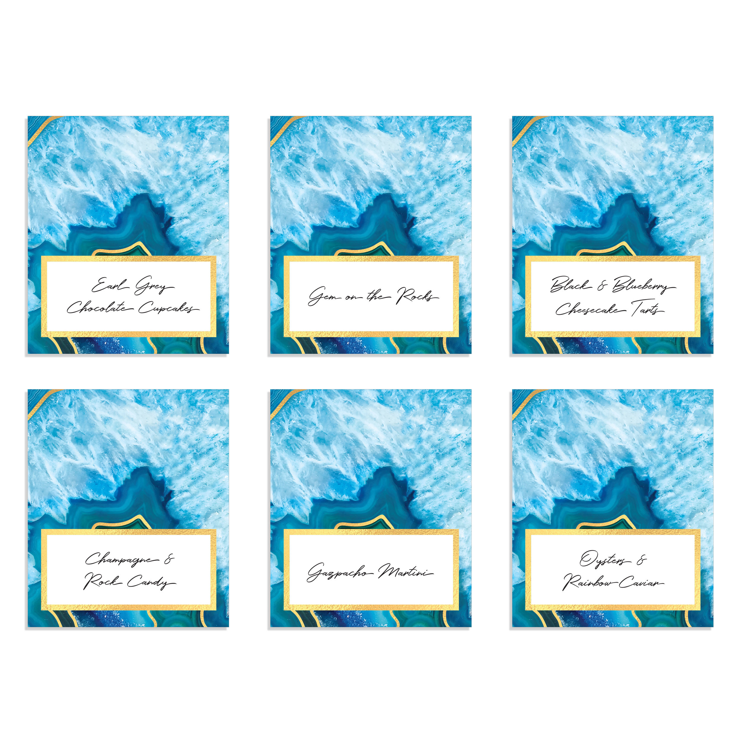 Editable Tent Cards / Place Cards