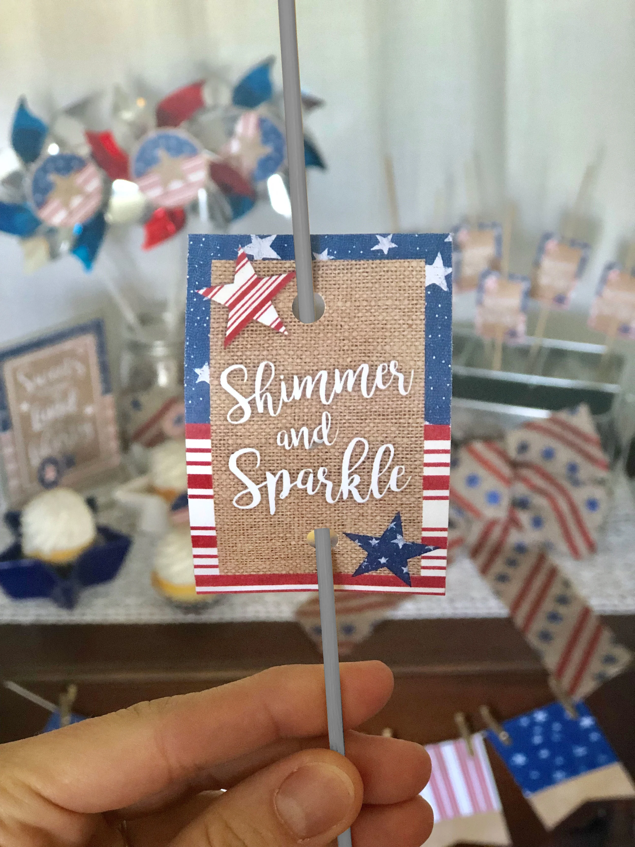 Sparkler Tags