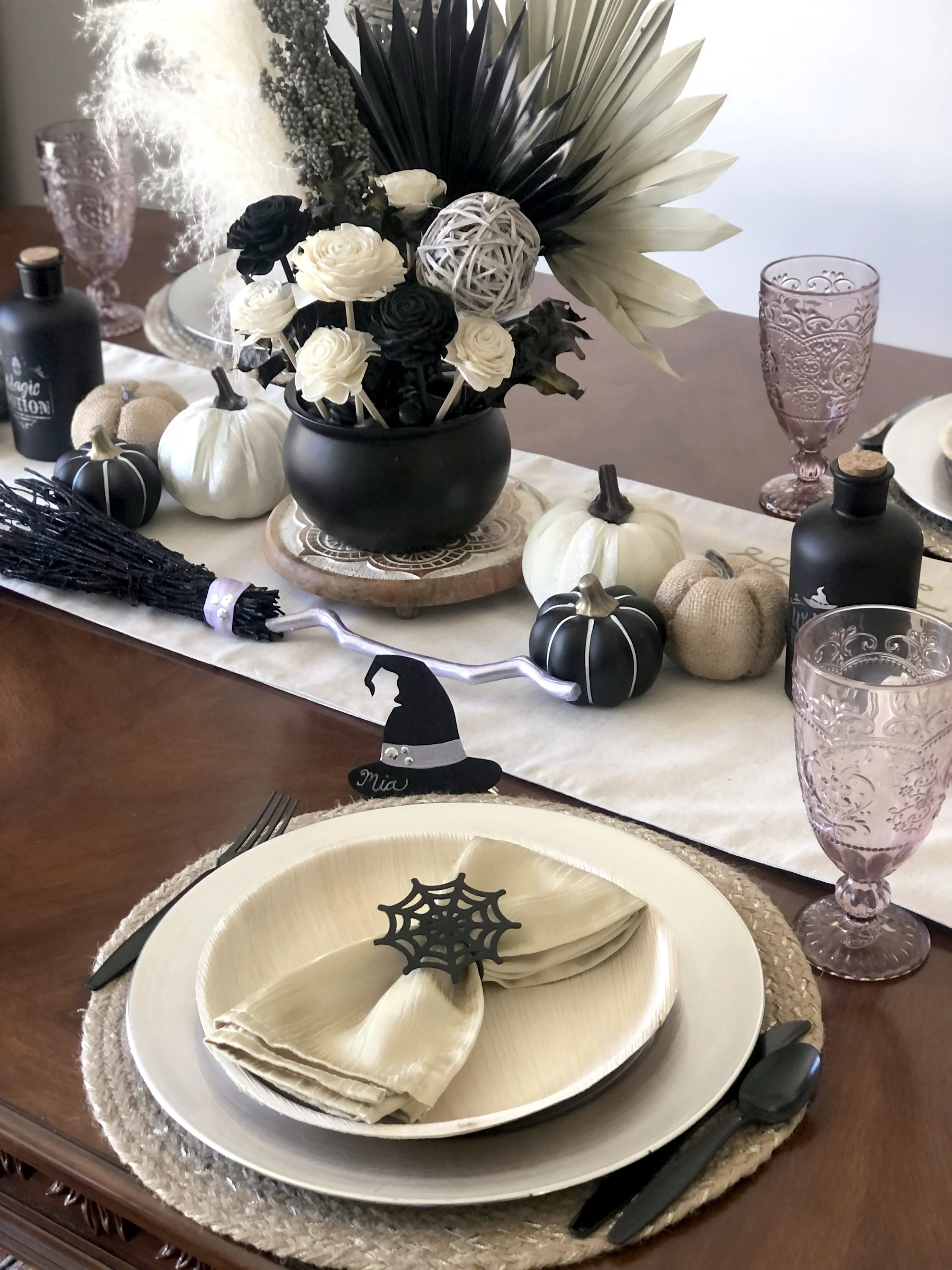Witches & Warlocks Tablescape — Pixels & Pop
