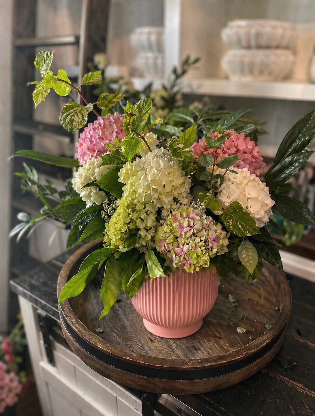 Mother’s Day Hydrangea Bowl