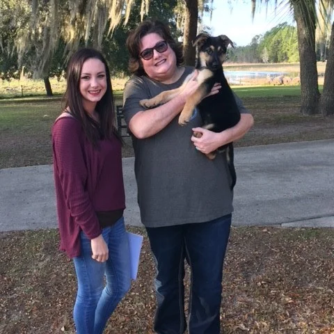A new family and a new name … meet “Monroe.”