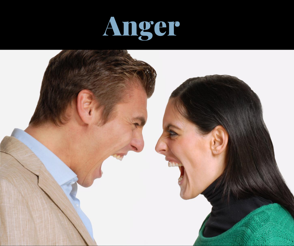  - anger