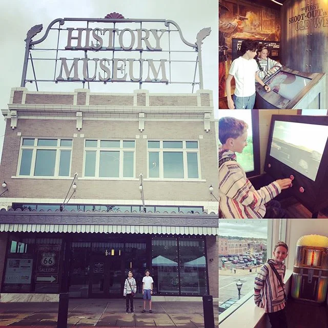 Opening day at the History Museum! We are so impressed!